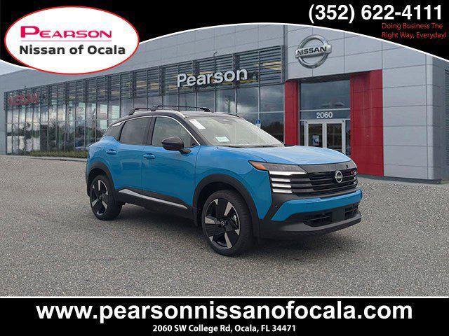 Photo of 2025 Arctic Ice Blue Metallic/Super Black Nissan Kicks