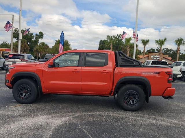 Photo of 2025 Afterburn Orange Nissan Frontier