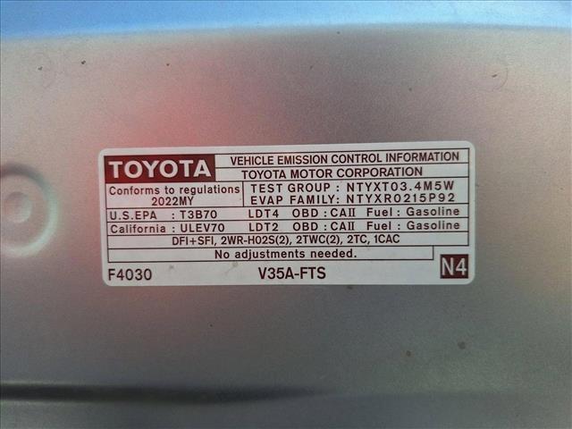 Photo of 2022 Celestial Silver Metallic Toyota Tundra