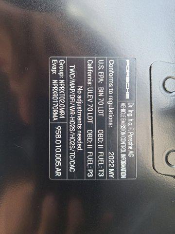 Photo of 2022 Black Porsche Macan