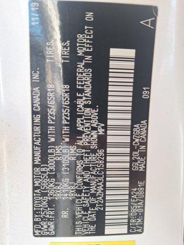 Photo of 2020 Eminent White Pearl Lexus RX 350
