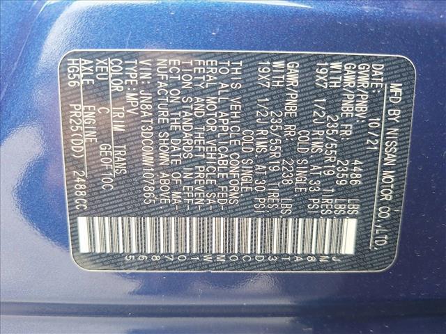 Photo of 2021 Caspian Blue Metal Nissan Rogue