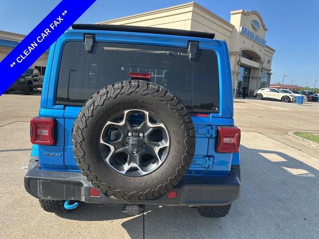 Photo of 2022 Hydro Blue Pearlcoat Jeep Wrangler Unlimited 4xe