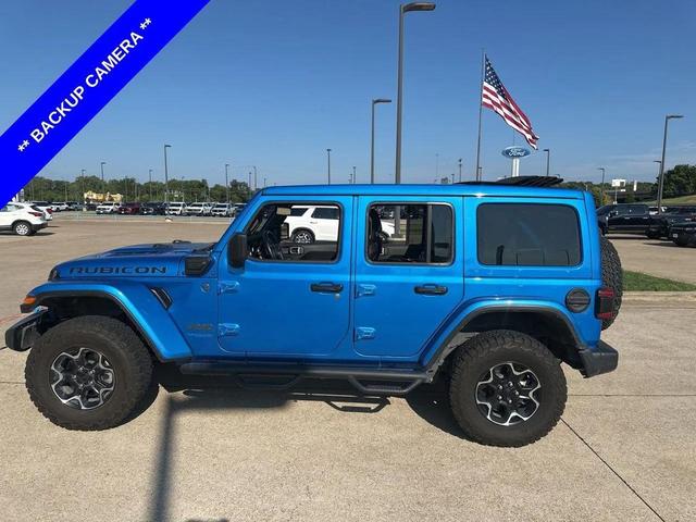 Photo of 2022 Hydro Blue Pearlcoat Jeep Wrangler Unlimited 4xe