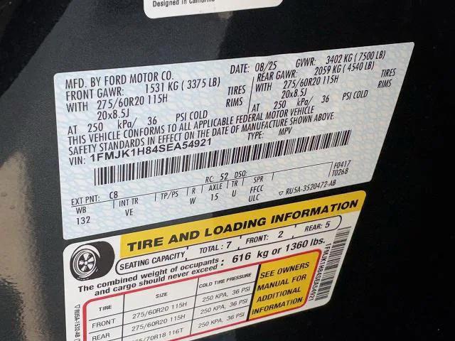 Photo of 2025 Stone Blue Metallic Ford Expedition Max