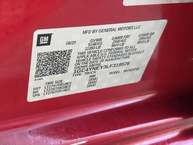 Photo of 2020 Cajun Red Tintcoat Chevrolet Silverado 2500