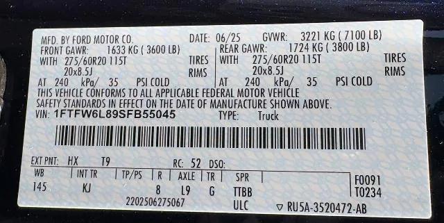 Photo of 2025 Antimatter Blue Ford F-150