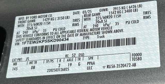 Photo of 2025 Iconic Silver Ford F-150