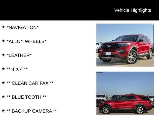 Photo of 2020 Red Ford Explorer