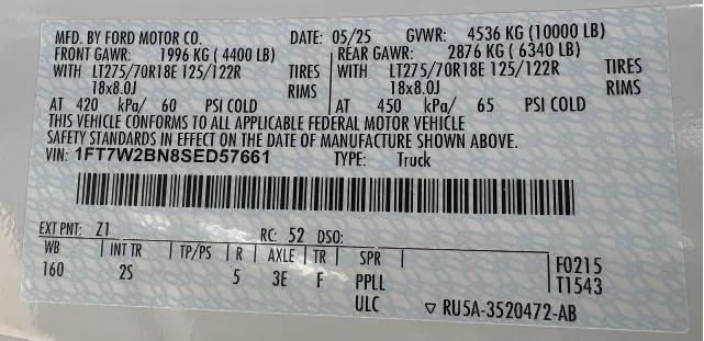 Photo of 2025 Oxford White Ford F-250