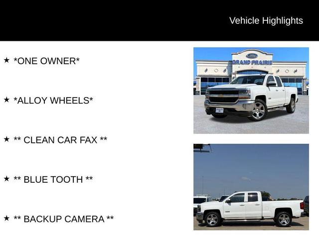 2018 Chevrolet Silverado 1500