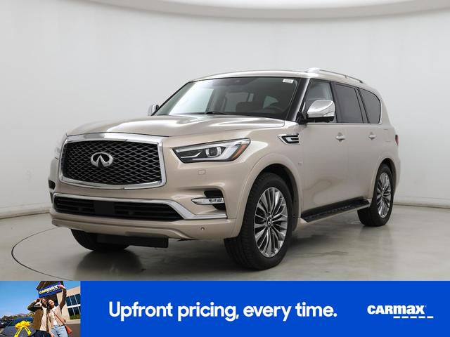 Photo of 2018 Tan INFINITI QX80