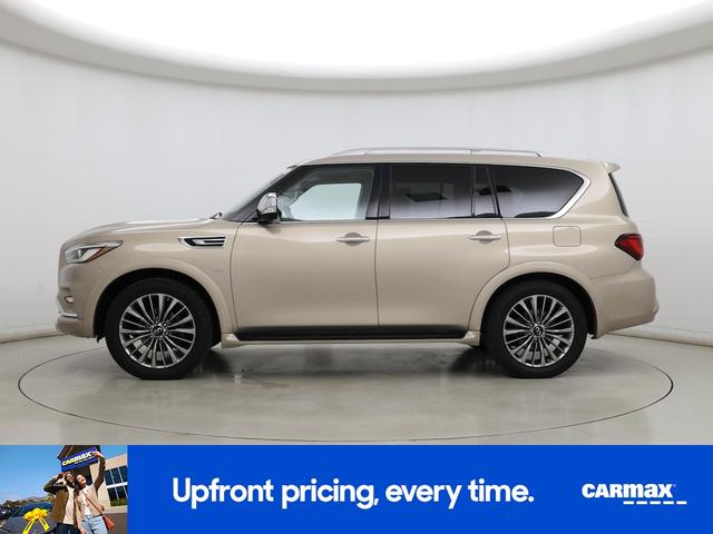 Photo of 2018 Tan INFINITI QX80
