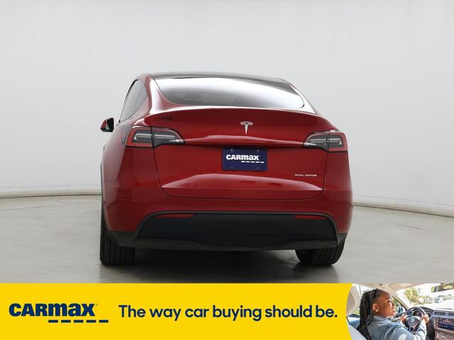 Photo of 2021 Red Tesla Model Y