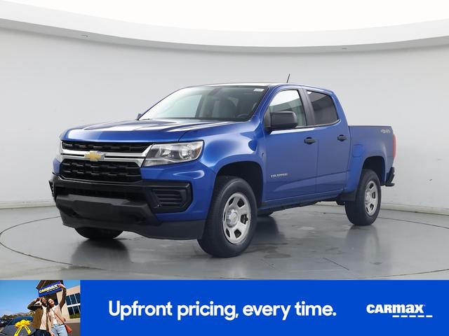 Photo of 2021 Blue Chevrolet Colorado
