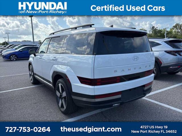 Photo of 2025 Serenity White Hyundai SANTA FE