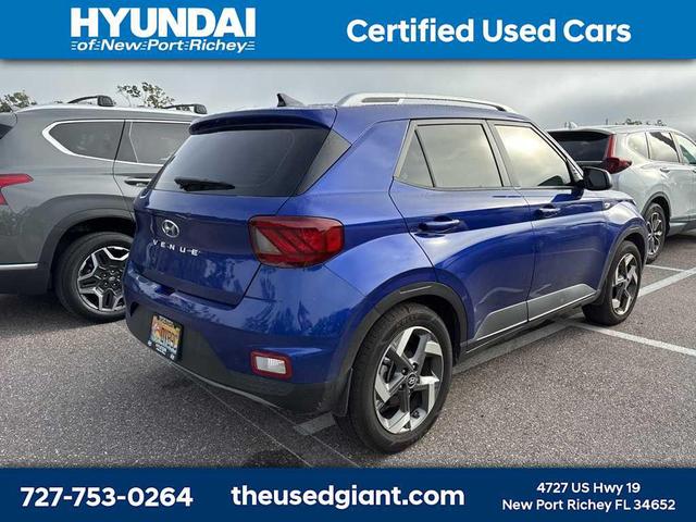 Photo of 2022 Intense Blue Hyundai VENUE