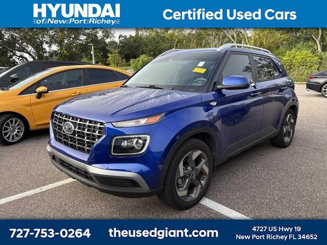 Photo of 2022 Intense Blue Hyundai VENUE