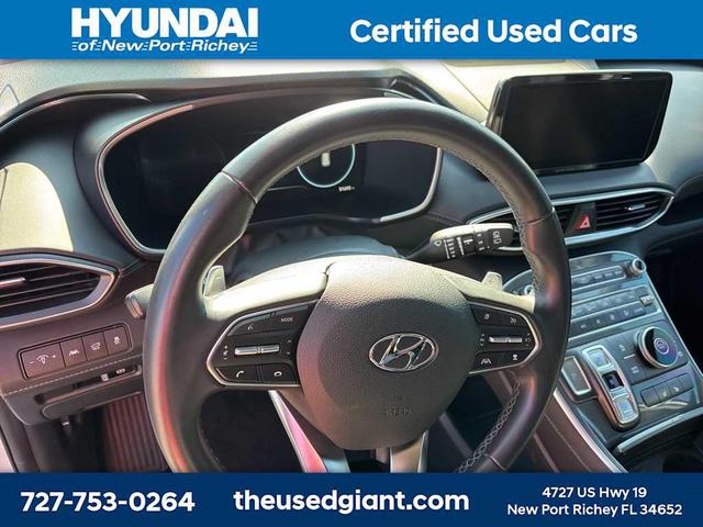 Photo of 2021 Quartz White Hyundai SANTA FE