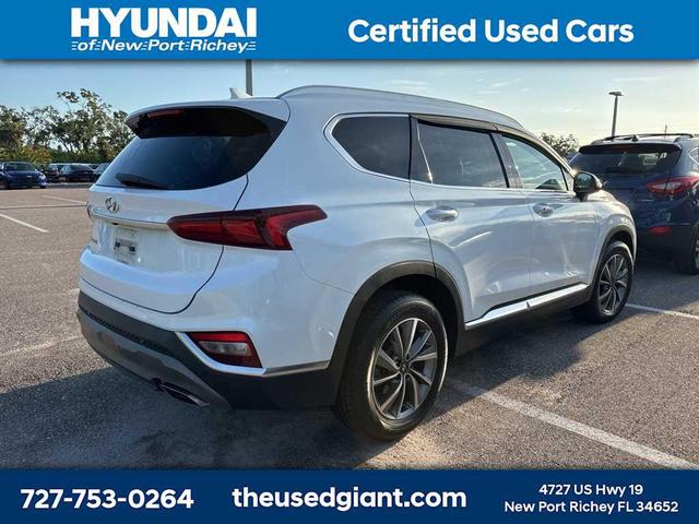 Photo of 2020 Quartz White Hyundai SANTA FE