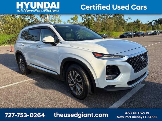 Photo of 2020 Quartz White Hyundai SANTA FE