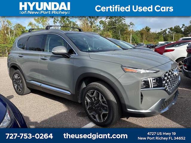 Photo of 2023 Hampton Gray Hyundai SANTA FE