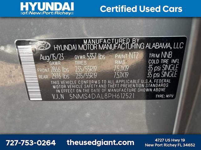 Photo of 2023 Hampton Gray Hyundai SANTA FE
