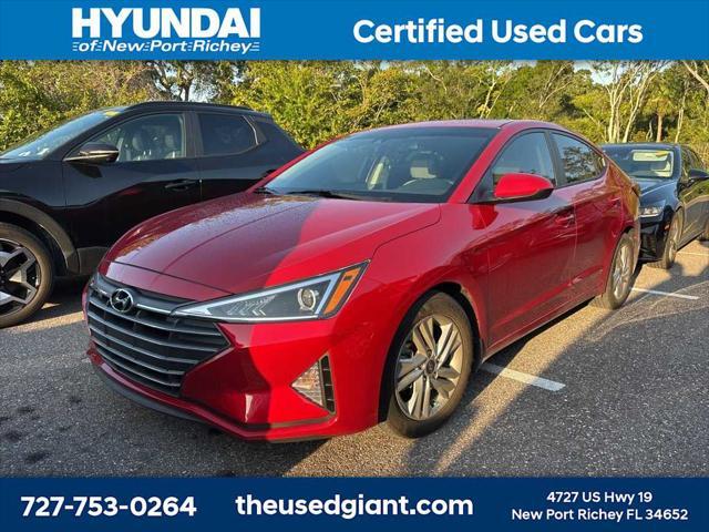 Photo of 2020 Calypso Red Hyundai ELANTRA