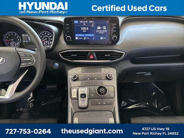 Photo of 2022 Calypso Red Hyundai SANTA FE