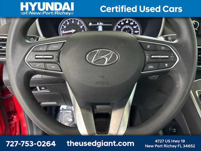 Photo of 2022 Calypso Red Hyundai SANTA FE
