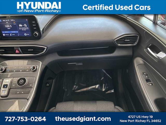 Photo of 2022 Calypso Red Hyundai SANTA FE