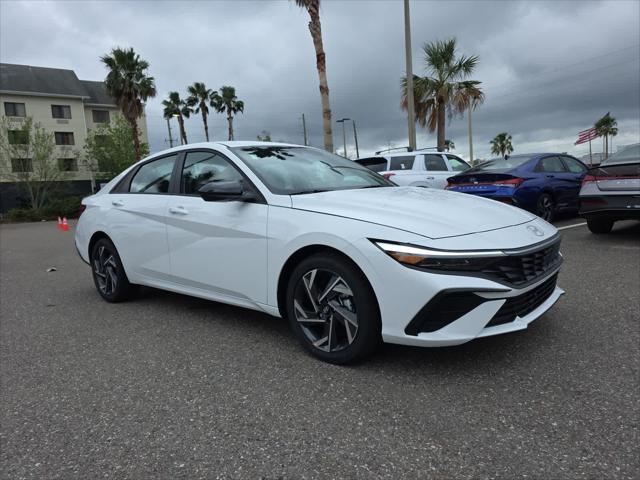 Photo of 2025 Serenity White Hyundai ELANTRA