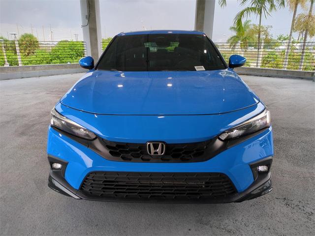 Photo of 2022 Boost Blue Pearl Honda Civic
