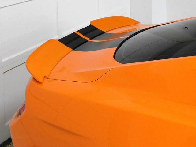 Photo of 2021 yellow Ford Mustang