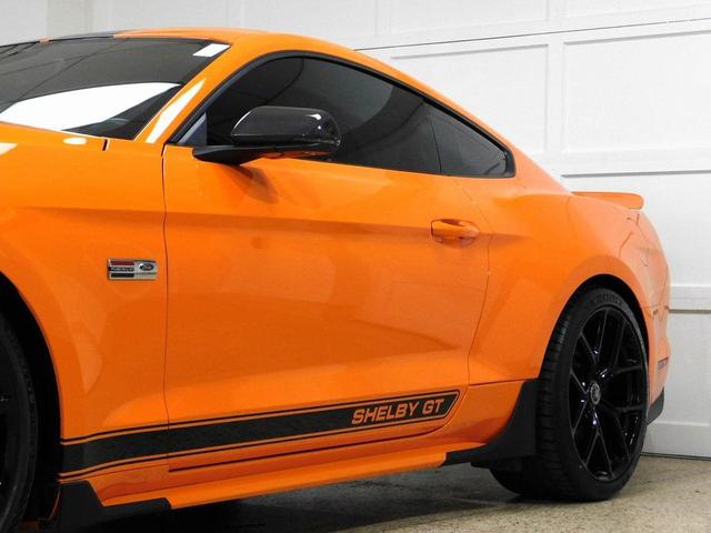 Photo of 2021 yellow Ford Mustang