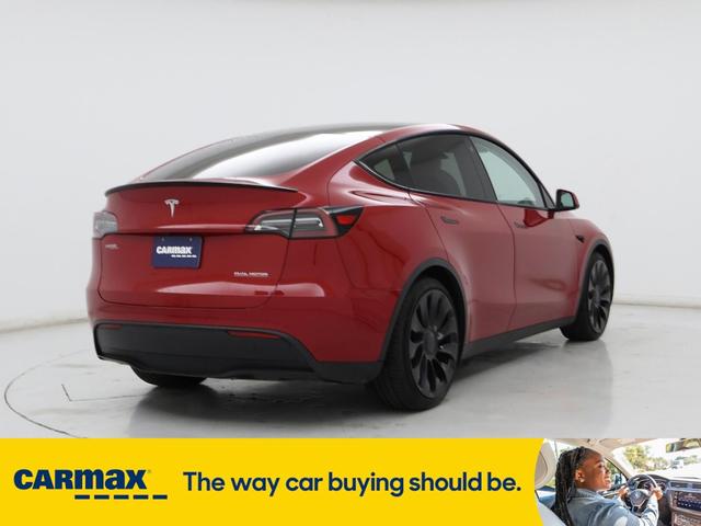 Photo of 2022 Red Tesla Model Y