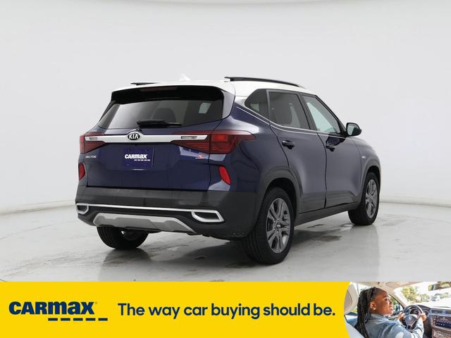 Photo of 2021 Blue Kia Seltos