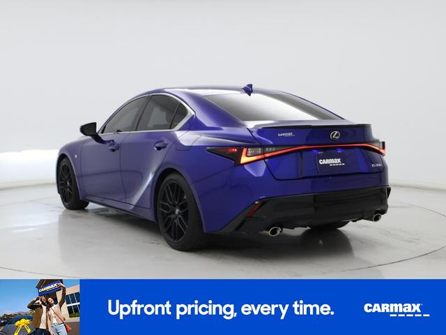 Photo of 2023 Blue Lexus IS 350
