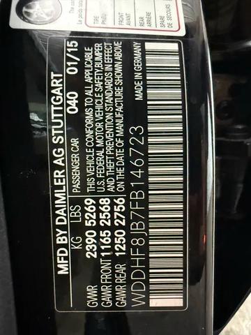 Photo of 2015 Black Mercedes-Benz E-Class
