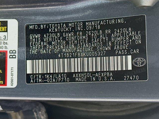 Photo of 2019 Harbor Gray Metallic Toyota Avalon Hybrid