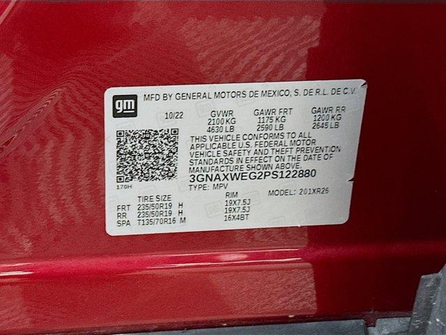 Photo of 2023 Radiant Red Chevrolet Equinox
