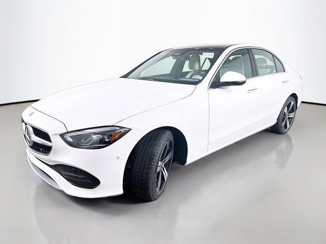 Photo of 2025 Polar White Mercedes-Benz C-Class