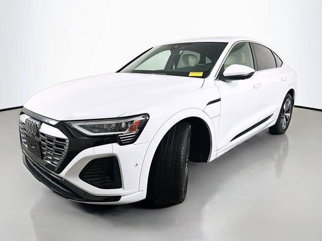 Photo of 2024 Glacier White Metallic Audi Q8 e-tron