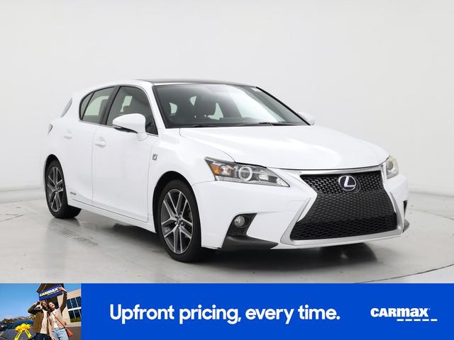 Photo of 2015 White Lexus CT 200h