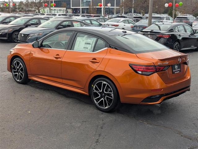 Photo of 2025 Orange Nissan Sentra