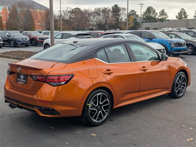 Photo of 2025 Orange Nissan Sentra