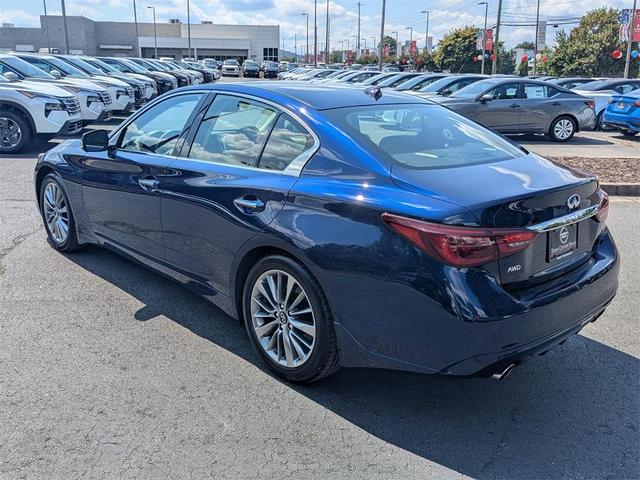 Photo of 2022 Grand Blue INFINITI Q50