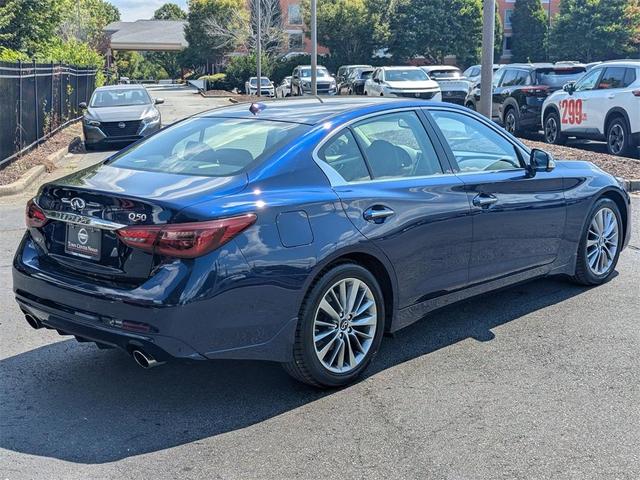 Photo of 2022 Grand Blue INFINITI Q50