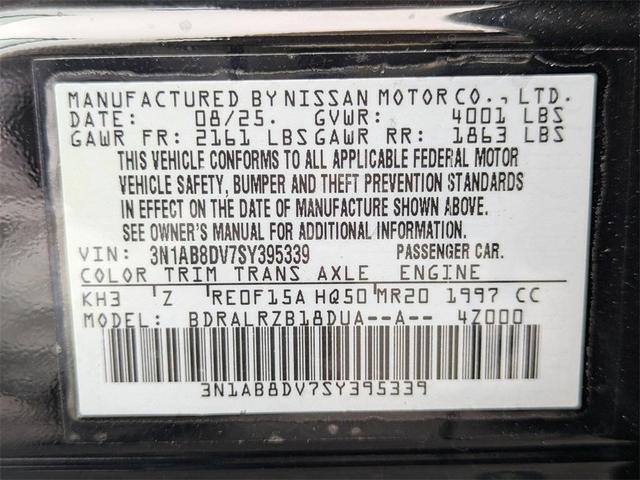 Photo of 2025 Black Nissan Sentra