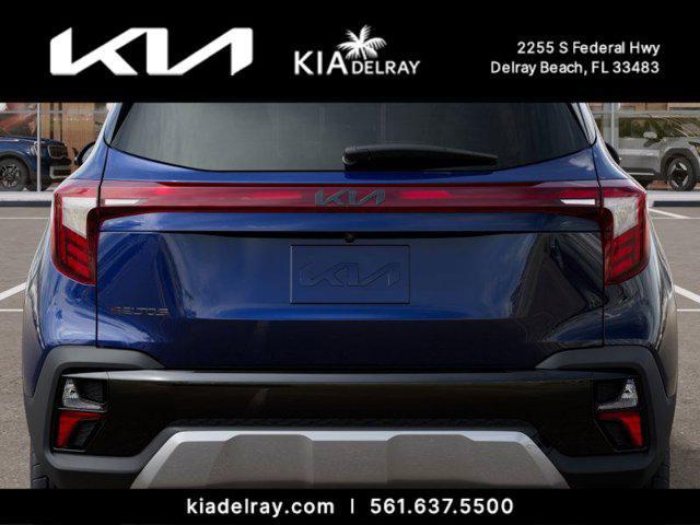 Photo of 2025 Dark Ocean Blue Kia Seltos